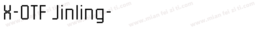 X-OTF Jinling字体转换